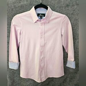 Boys Johnston & Murphy Long-Sleeve Dress Shirt, Size M, Excellent Condition!